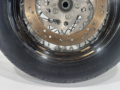 2004 Harley Softail FLSTC Heritage Classic OEM Rear Wheel Rim Tire Spoked