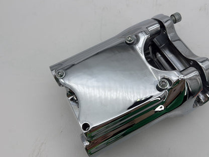 2003 Harley Sportster XL1200C 1200 Custom Anniversary OEM Front Handlebar Riser Top Clamp Chrome