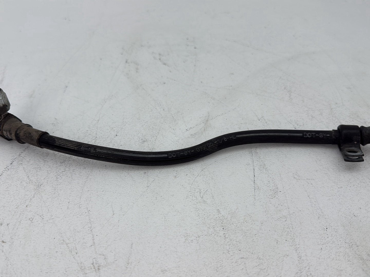 2006 Harley Dyna FXDWGI Wide Glide OEM Rear Brake Hose Line Pipe