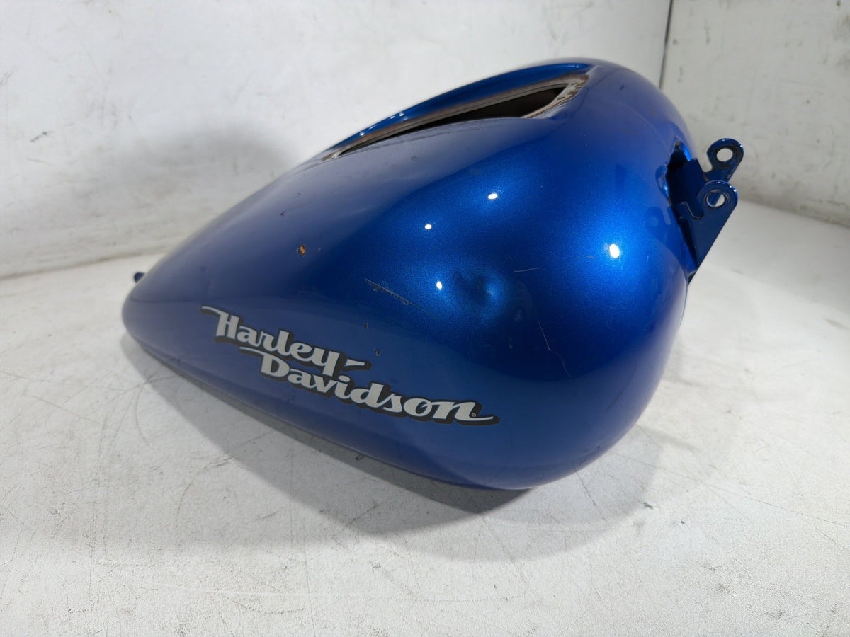 2007 Harley Dyna Super Glide FXD OEM Fuel Gas Tank Gasoline Reservoir * DENTED *