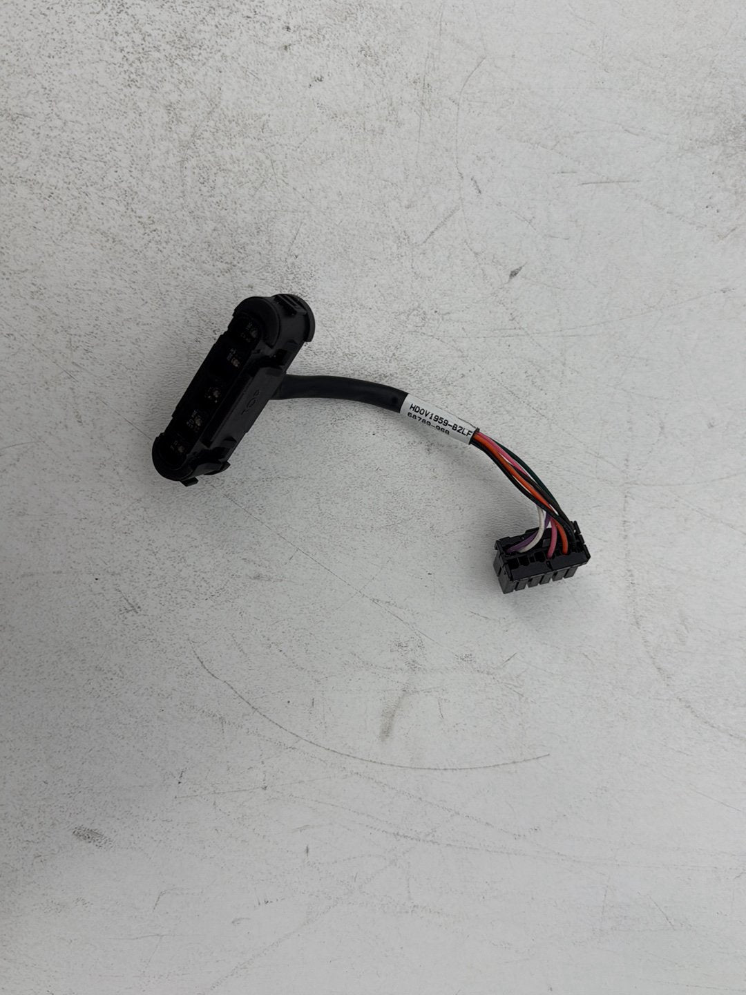 2007 - 2012 Harley-Davidson Touring Street Glide Dash Indicator Lamp Wire Plug 68789-96A 68789-96A