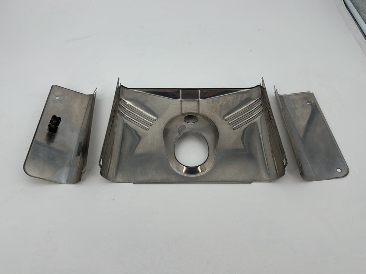 07 Harley Softail Heritage Classic OEM Front Left Right Fork Tube Slider Covers