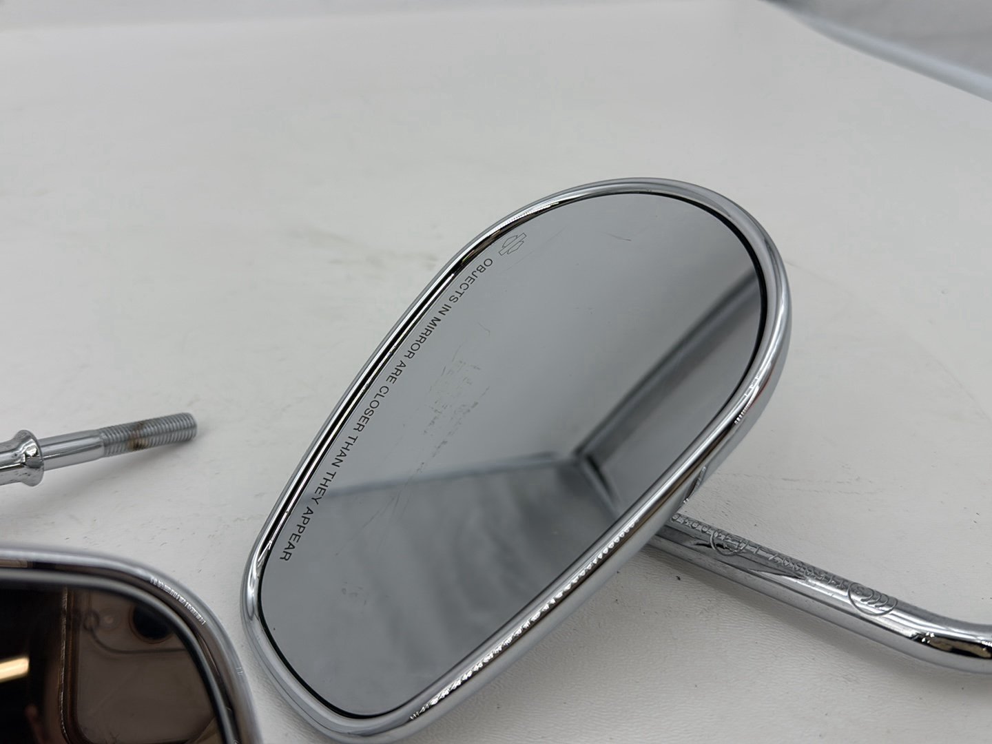 1999 - 2006 Harley-Davidson Dyna Low Rider Left Right Rear View Mirror  	91845-03B