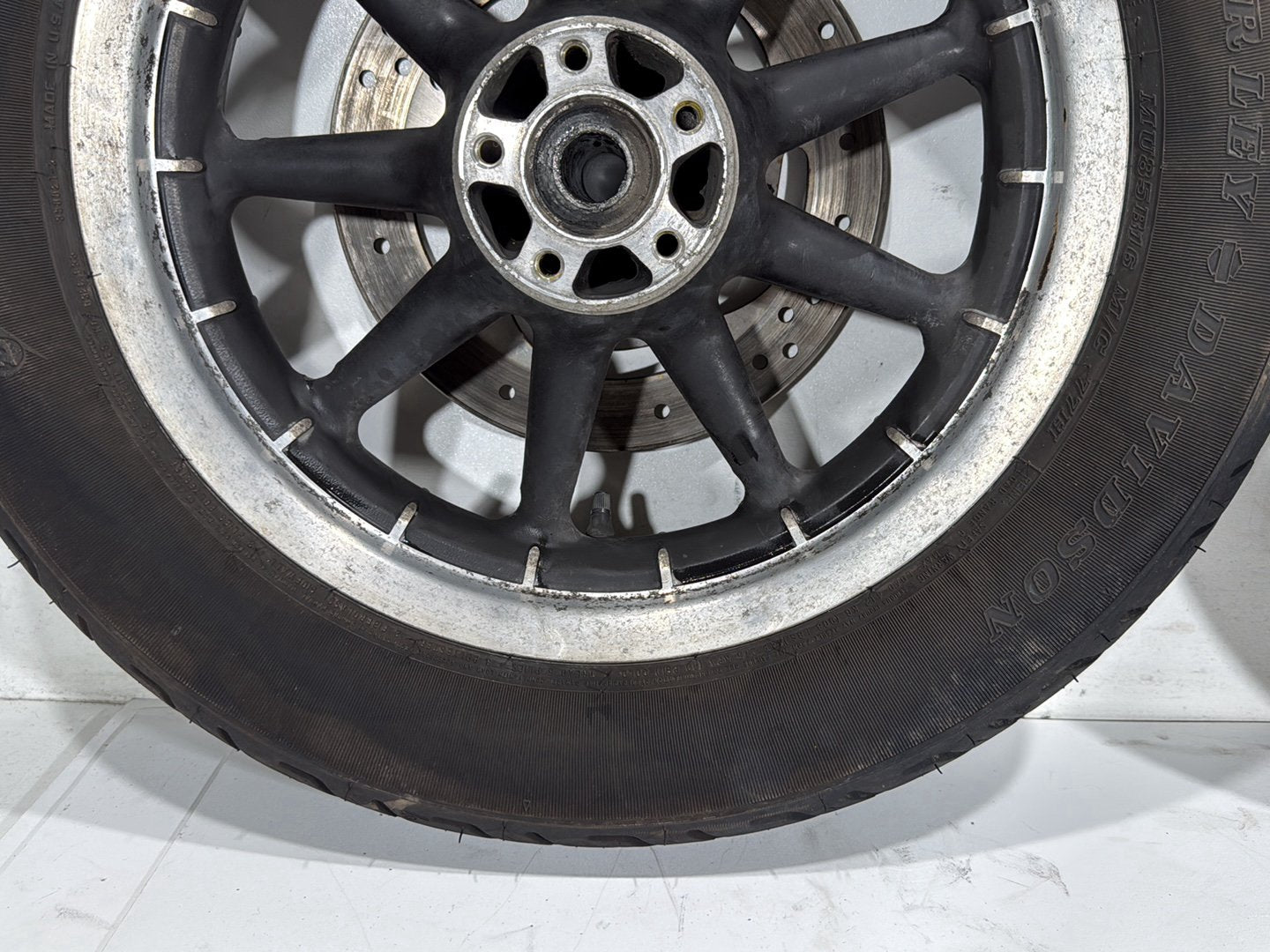 2005 Harley Electra Glide Touring Ultra OEM Front & Rear Wheel Rim Tire 16"