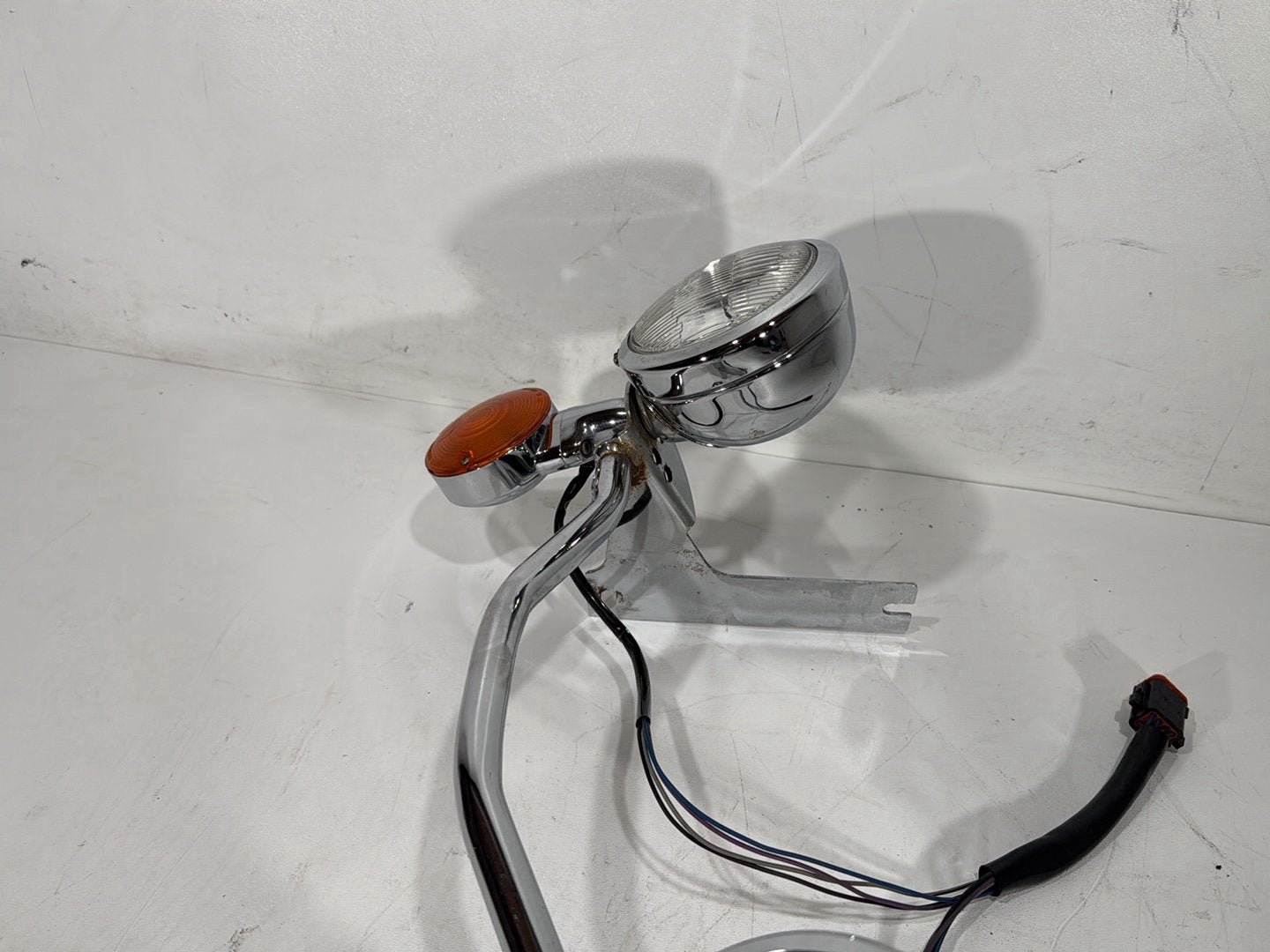 1996 Harley Electra Glide Touring FLHT OEM Front Turn Signal Indicators Aux Light Bar