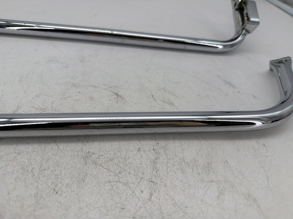 06 Harley Road King Touring Custom OEM Rear Left Right Saddlebag Guard Rails Bar