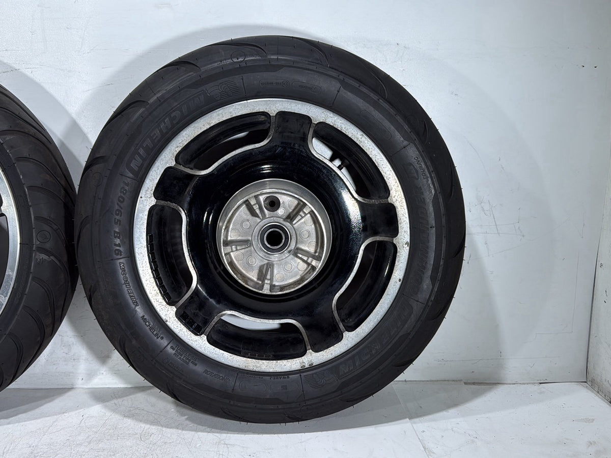 2011 Harley Road Glide Touring FLTRX OEM Front & Rear Wheel Rim Tire