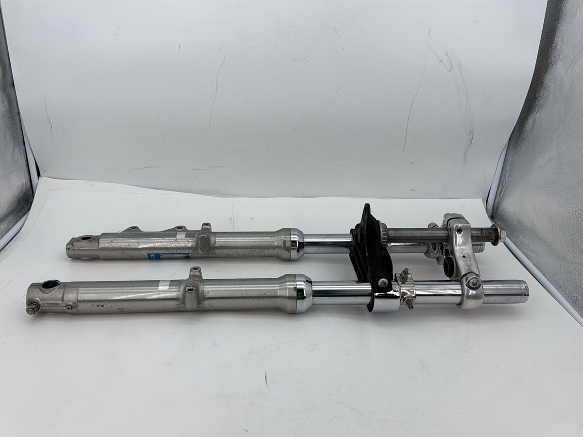 1993 Harley Sportster XLH883H 883 Front Triple Tree Set LH RH Fork Legs Sliders