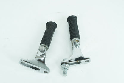1983 - 1998 Harley-Davidson Dyna Super Glide Passenger Left & Right Foot Pegs 33189-63, 33048-72