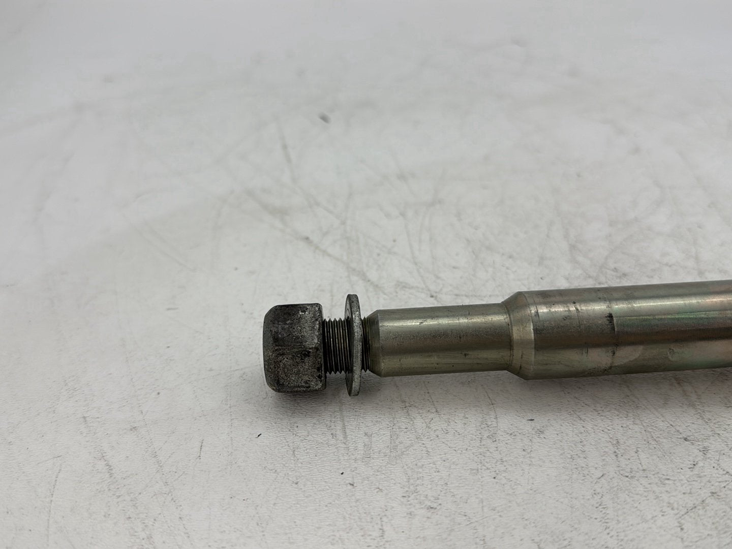 2009 Harley Sportster 883 Low XL883L OEM Front Wheel Axle Bolt Shaft