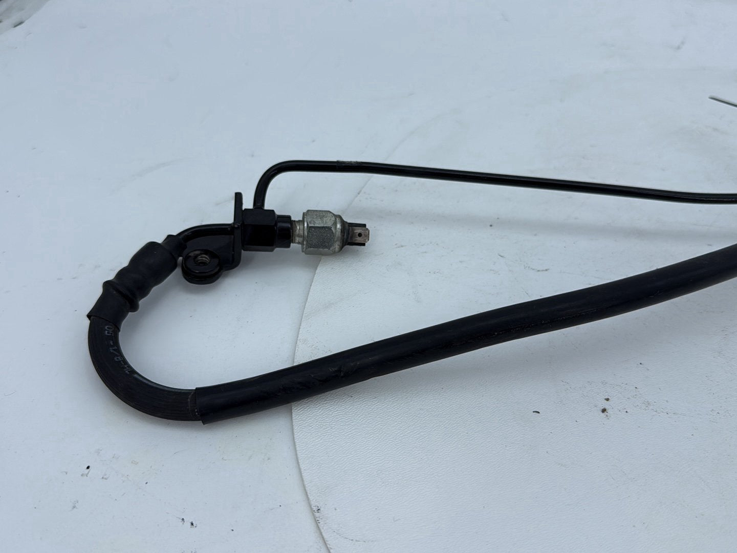 2007 Harley Street Glide Touring FLHX OEM Rear Brake Hose Line Pipe