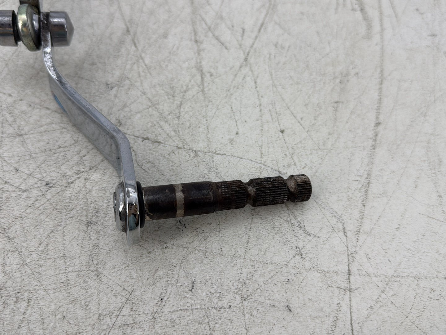 2000 Harley Softail FLSTC Heritage Classic OEM Gear Shifter Lever w/ Rod linkage