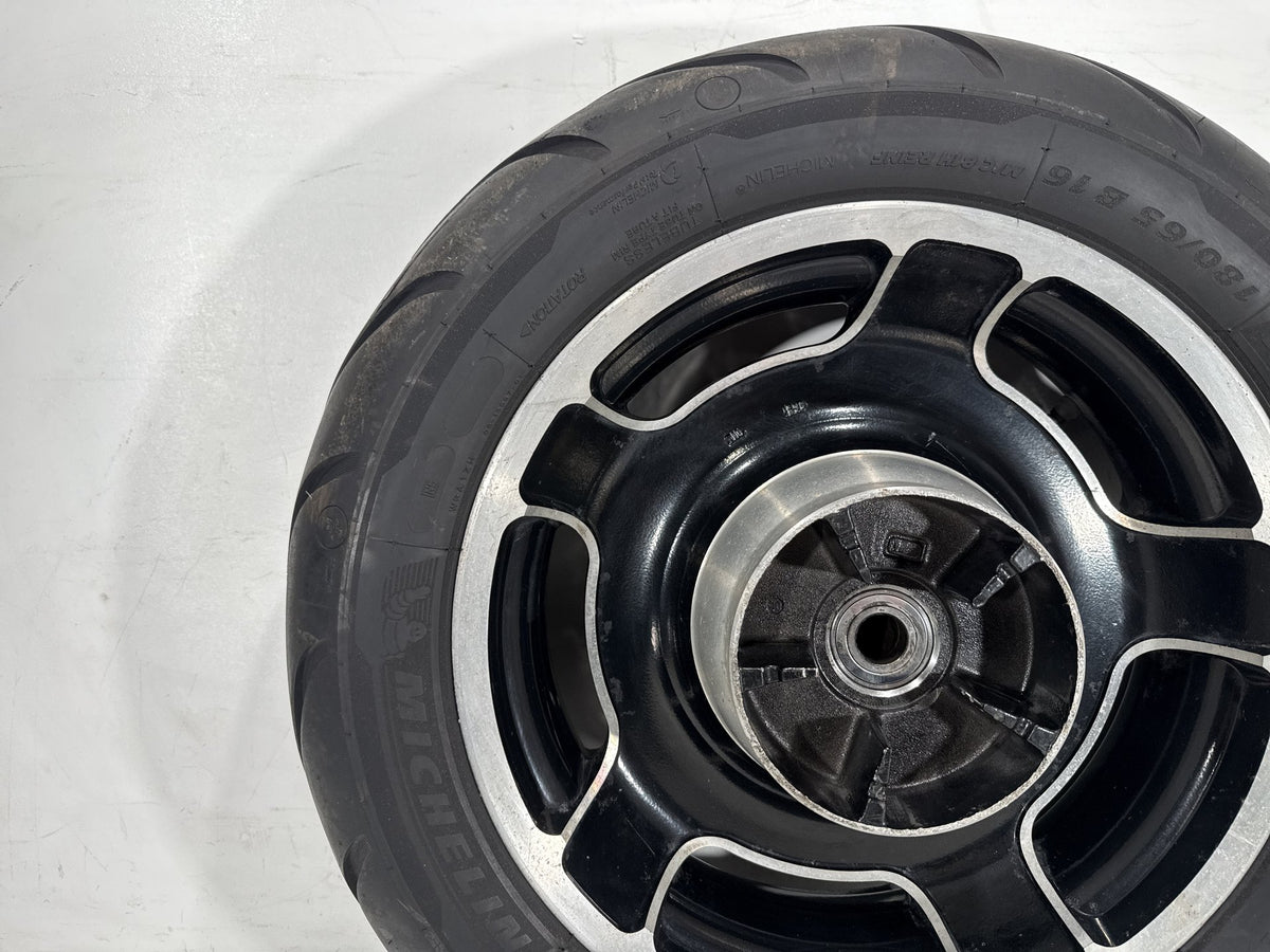 2011 Harley Street Glide Touring FLHX-103 Rear Wheel Rim Tire 180/65B16 16" ABS