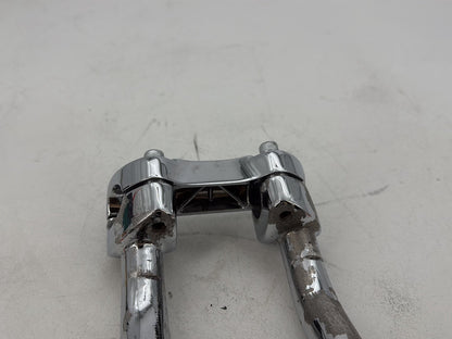 1998 Harley Road King Touring FLHRCI Classic OEM Front Handlebar Riser Top Clamp Chrome