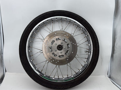 1993 Harley Sportster XLH883H Hugger 883 OEM Front Wheel Rim Tire Spoked