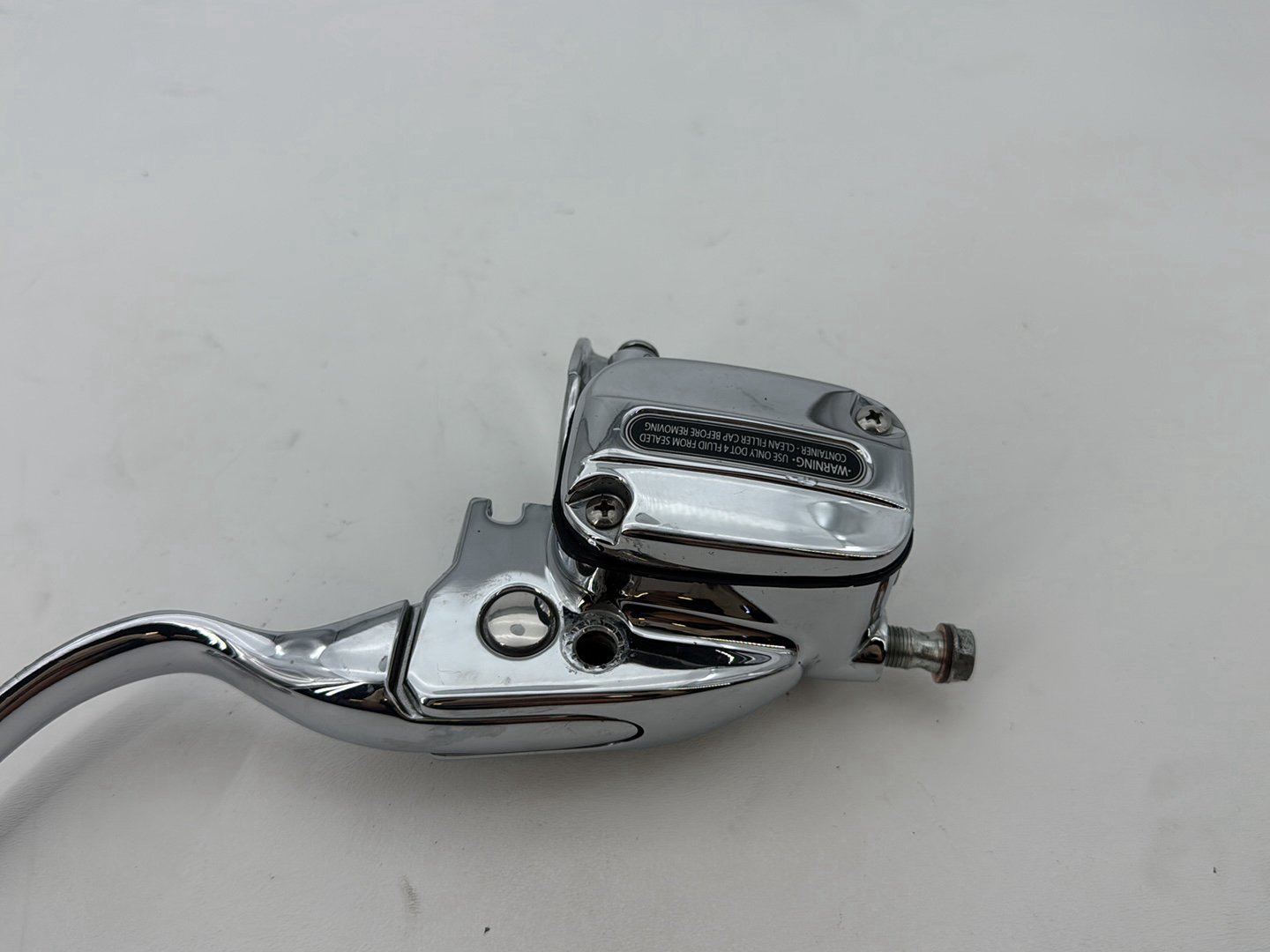 2011 Harley Road King Touring FLHRC Classic OEM Front Right Hand Brake Lever Master Cylinder Reservoir