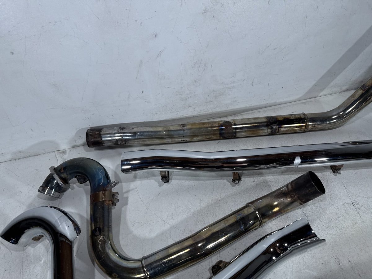 2002 Harley Electra Glide Touring Classic Exhaust Header Pipes Muffler RINEHART