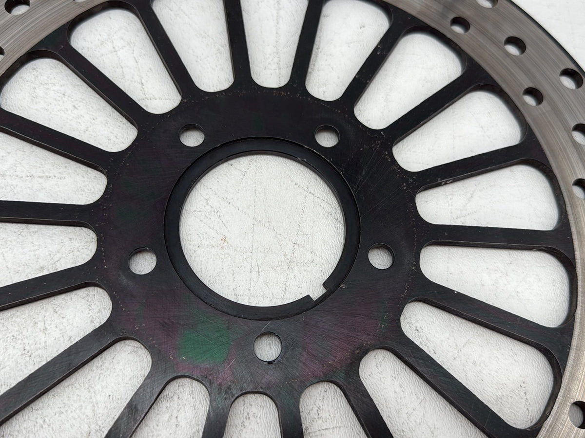 2007 Harley Road King Touring FLHR OEM Front Brake Rotors Disc Pair