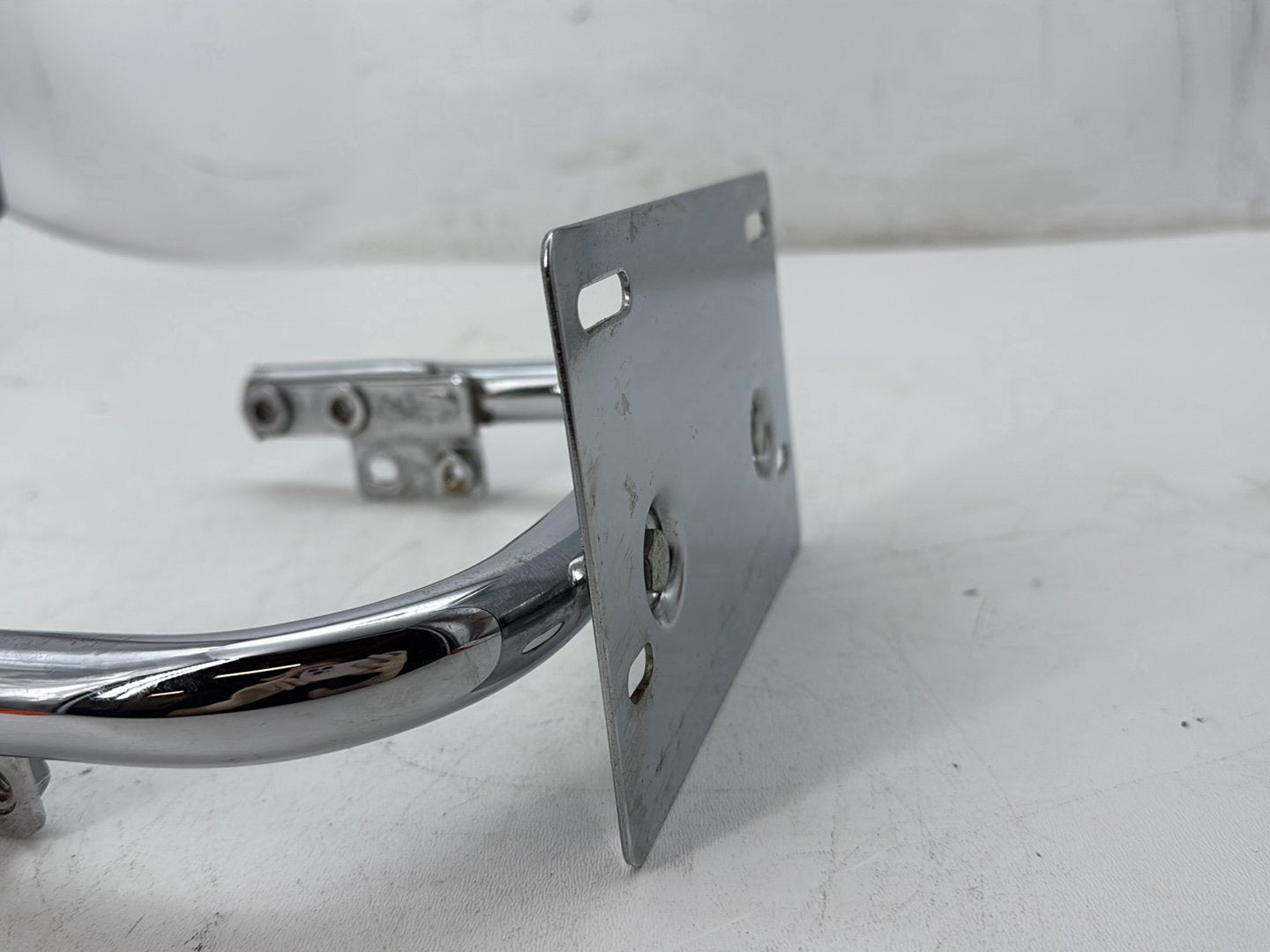 2008 Harley Road King Touring FLHR OEM Rear License Plate Support Bar Holder