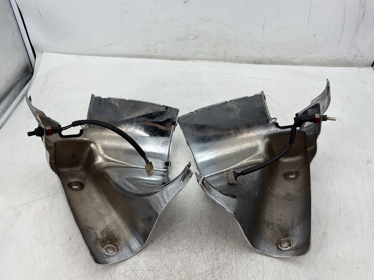 1995 Harley Road King Touring FLHR OEM Left & Right Headlamp Nacelle Covers