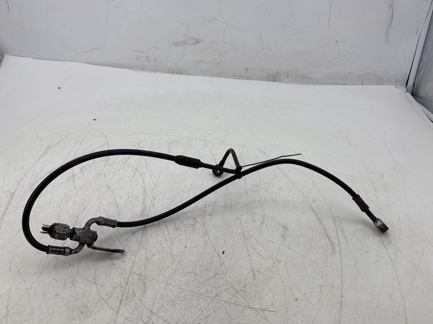 2011 Harley Softail FLSTFB Fat Boy OEM Rear Brake Hose Line Pipe ABS