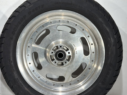 2010 Harley Dyna Fat Bob FXDF OEM Front & Rear Wheel Rim Tire 16"