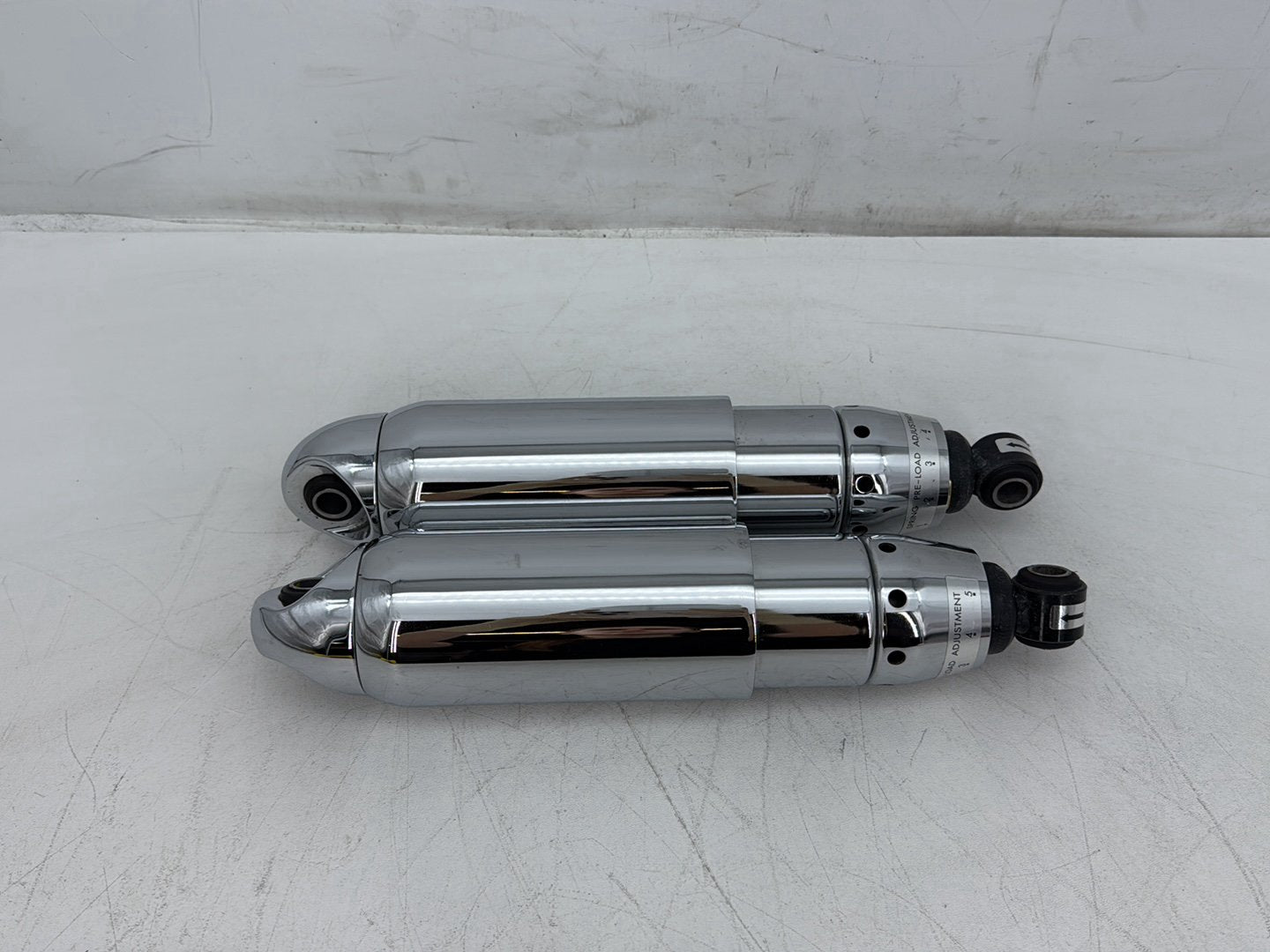 2010 Harley Dyna Fat Bob FXDF OEM Rear Left Right Shock Absorbers
