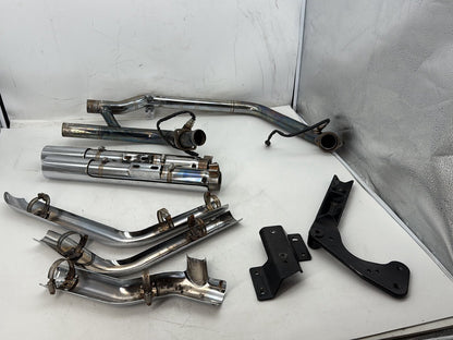 2008 Harley Softail Deluxe FLSTN OEM Exhaust Header Pipes Muffler