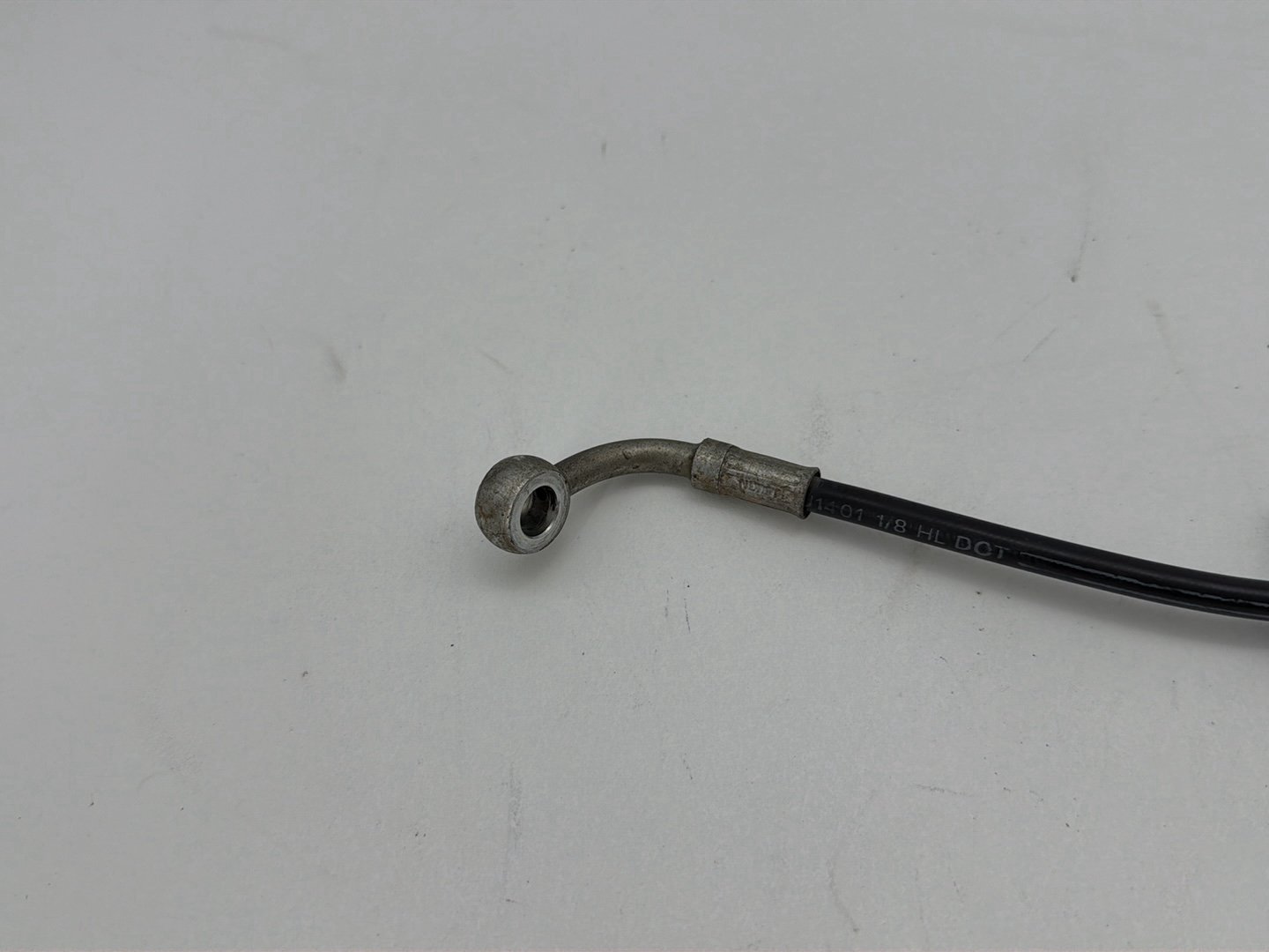 2009 Harley Dyna Street Bob FXDB OEM Rear Brake Hose Line Pipe
