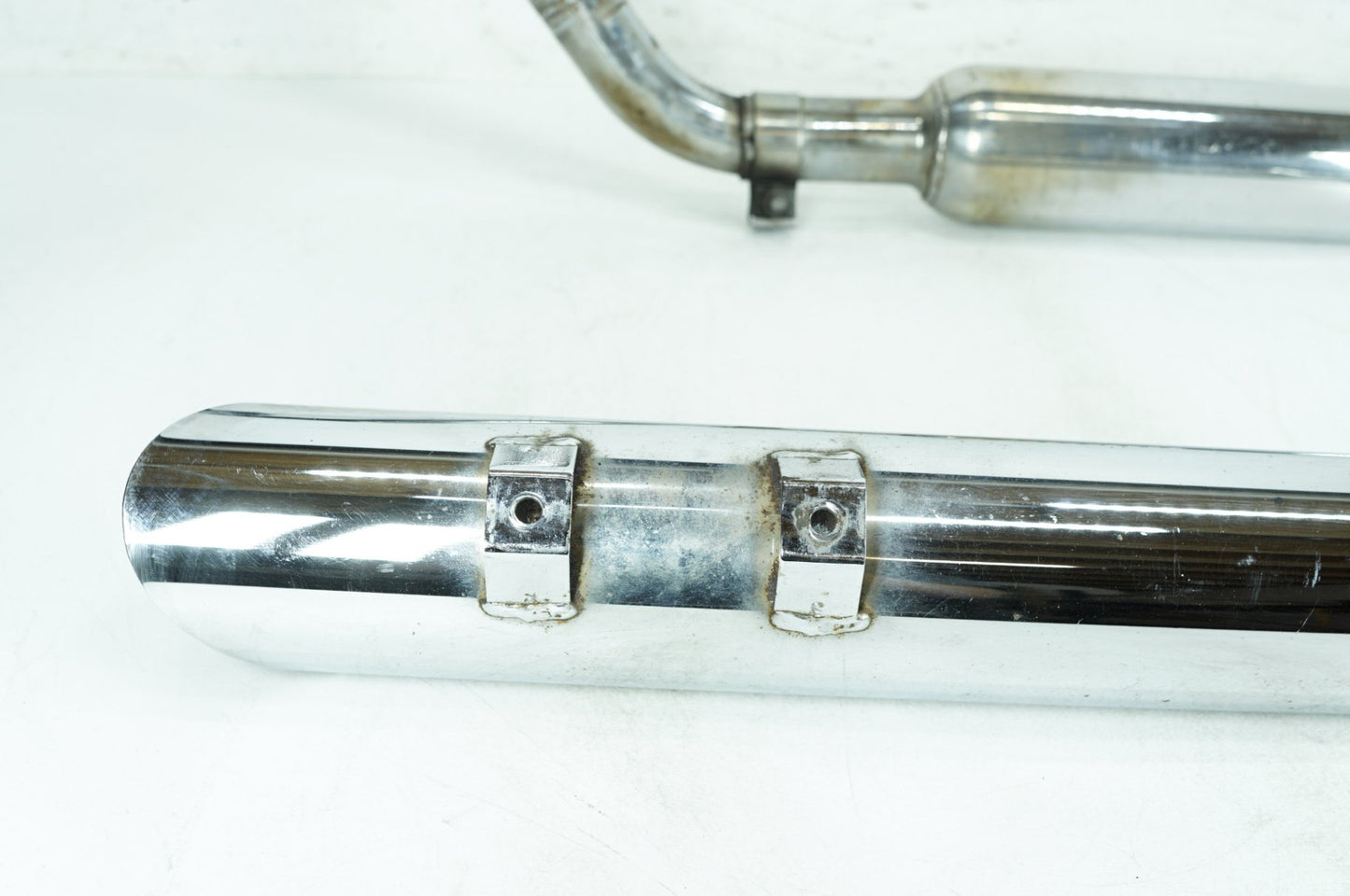 1984 - 1998 Harley-Davidson Touring Electra Glide Ultra Exhaust Header Pipes Muffler  	65627-95A