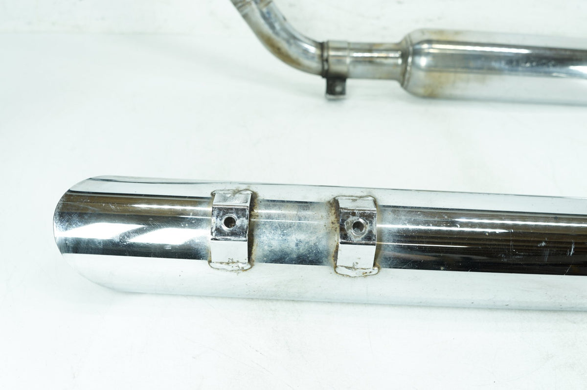 1984 - 1998 Harley-Davidson Touring Electra Glide Ultra Exhaust Header Pipes Muffler  	65627-95A