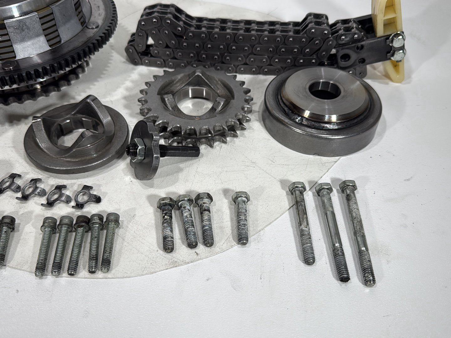 1998 Harley Road King Touring FLHRCI Classic OEM Clutch Basket Chain Tensioner Kit