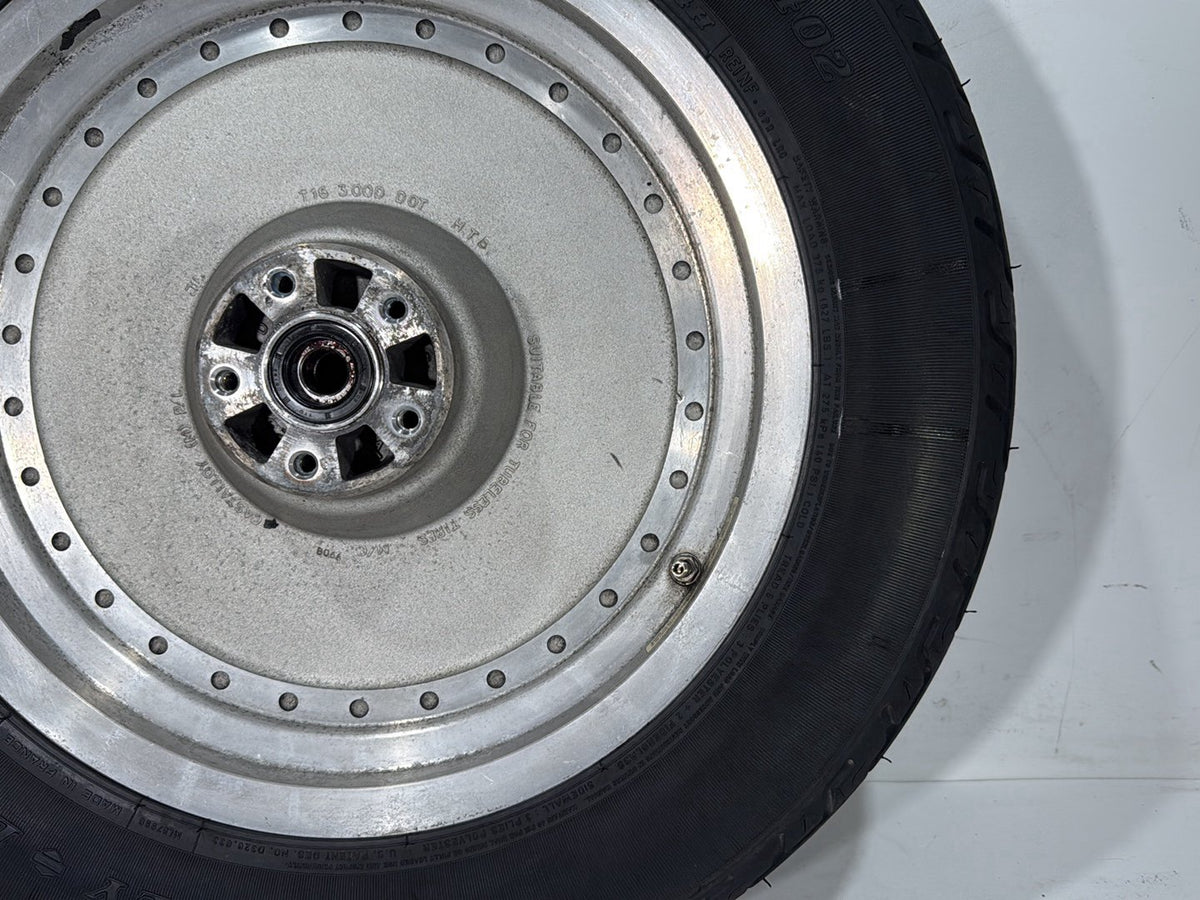 1997 Harley Softail Fat Boy FLSTF OEM Rear Wheel Rim Tire MT90B16 74H, 16"