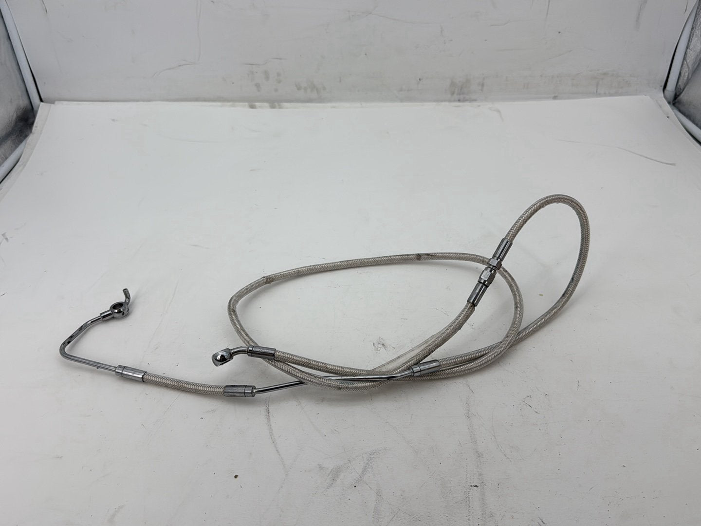 2011 Harley Road King Touring FLHRC Classic OEM Front Brake Hose Line Pipe ABS