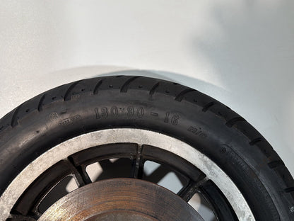 1984 - 1998 Harley-Davidson Touring Electra Glide Classic Rear Wheel Rim Tire 130/90-16 74H, 16", Kenda