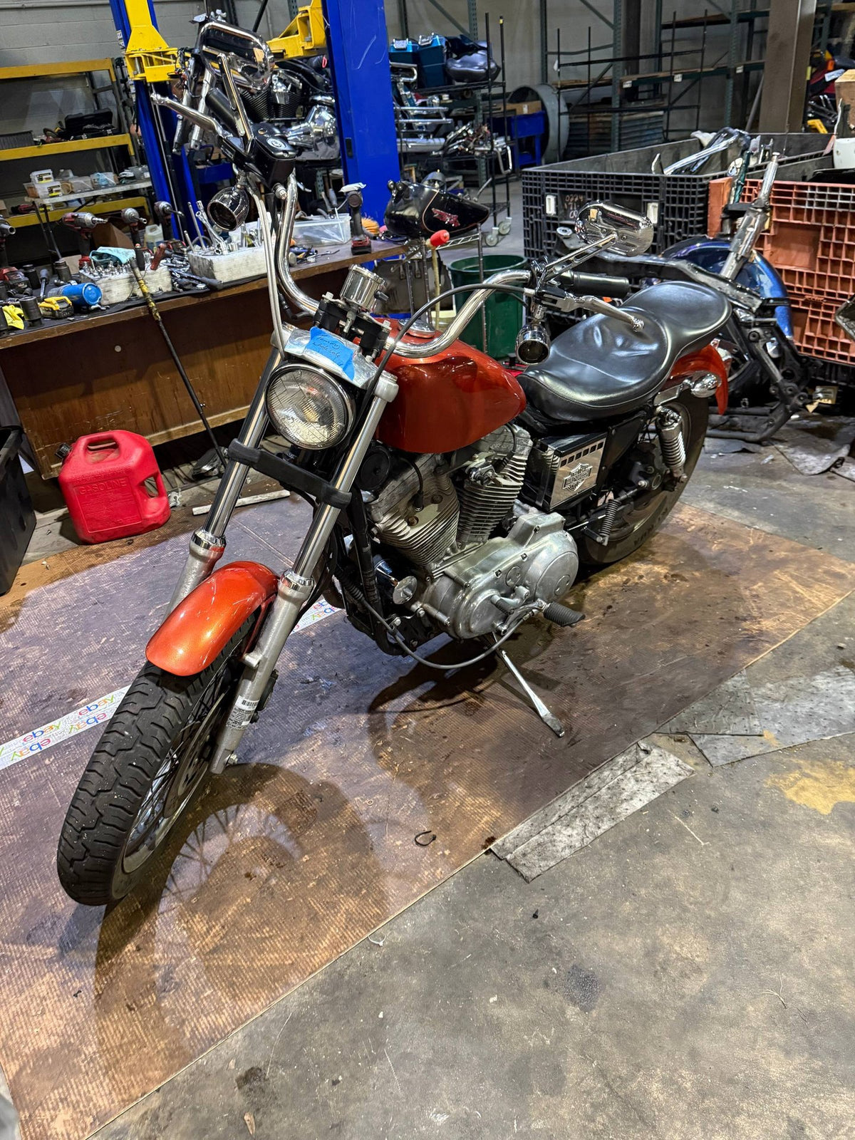 1991-2003 Harley-Davidson Sportster 883 Deluxe XLH883