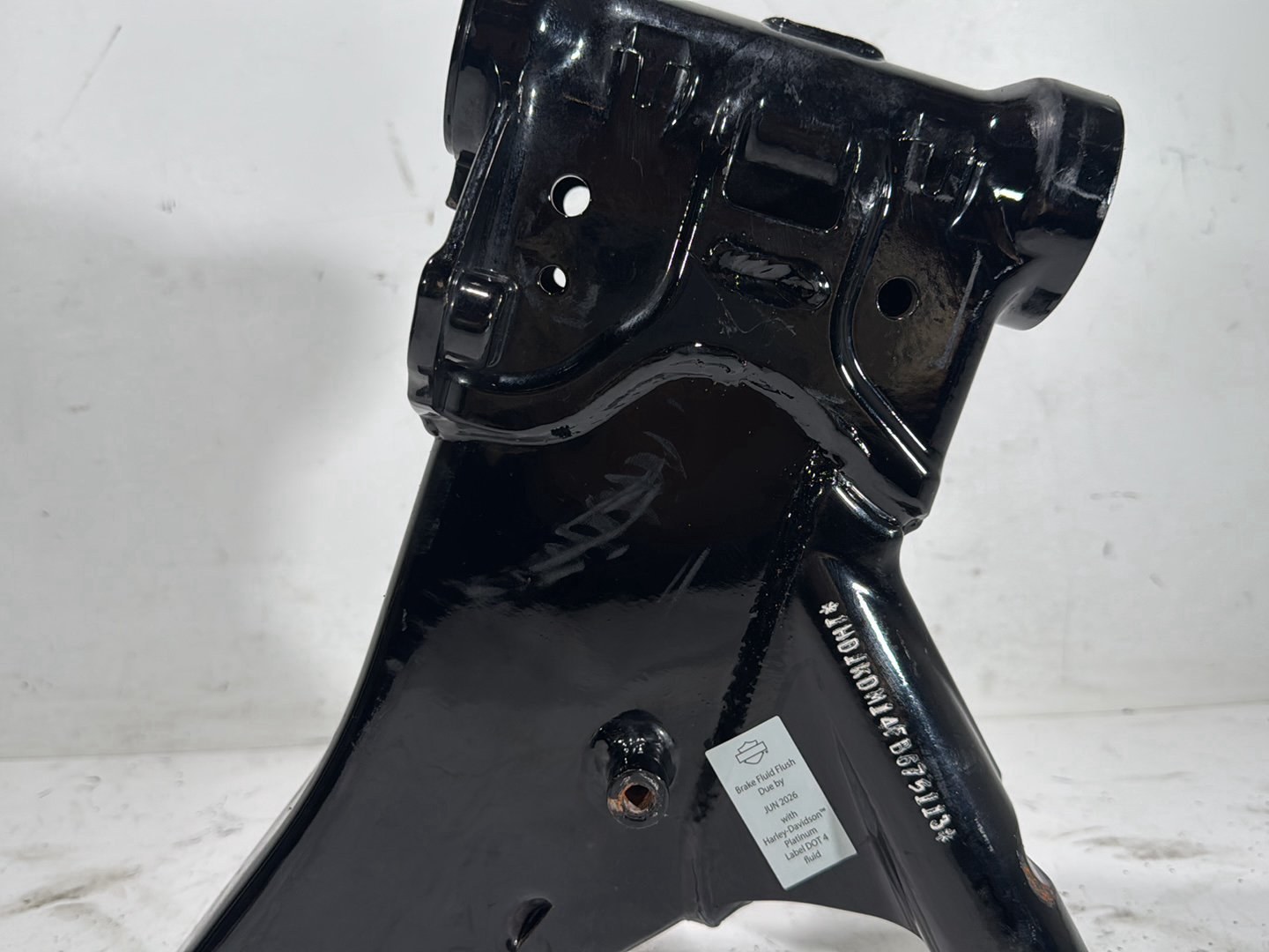 2015 Harley Electra Glide Touring Ultra Low OEM Upper Portion Main Frame Neck Cut Off SLVG