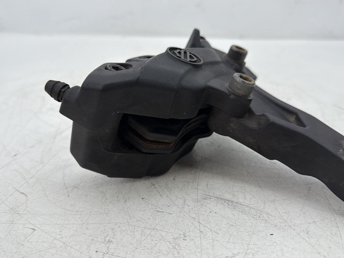2014 Harley Street Glide Touring FLHXS OEM Rear Back Brake Caliper w/ Bracket