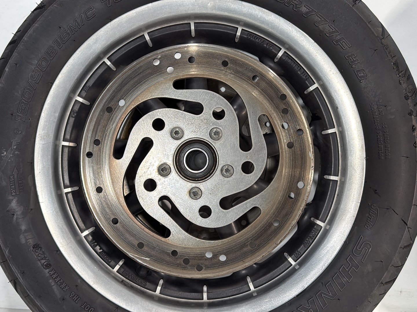 2007 Harley Touring FLHTCU Electra Glide Ultra OEM Front & Rear Wheel Rim Tire