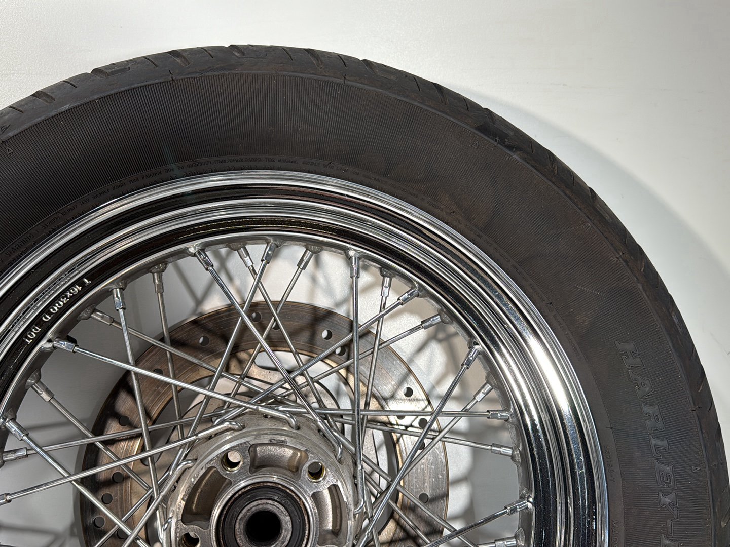 1999 - 2006 Harley-Davidson Softail Heritage Front Rear Wheel Rim Tire Spoked 40700-05 , 42947-06