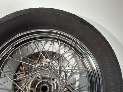 1999 - 2006 Harley-Davidson Softail Heritage Front Rear Wheel Rim Tire Spoked 40700-05 , 42947-06