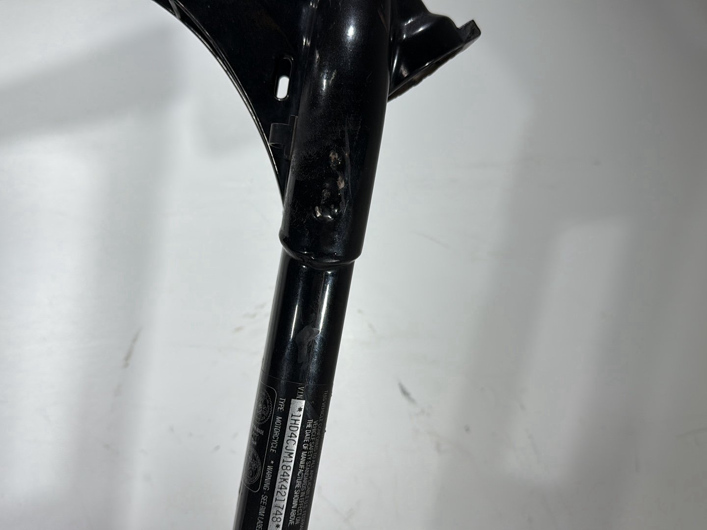 2004 Harley Sportster XL883C 883 Custom OEM Body Main Frame Chassis SLVG