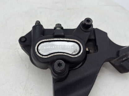 2012 Harley Dyna Fat Bob FXDF 103 OEM Rear Back Brake Caliper w/ Bracket