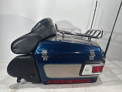 1998 Harley Touring FLHTCUI Electra Glide Ultra OEM Pass Backrest Tour Pak Luggage NOKey