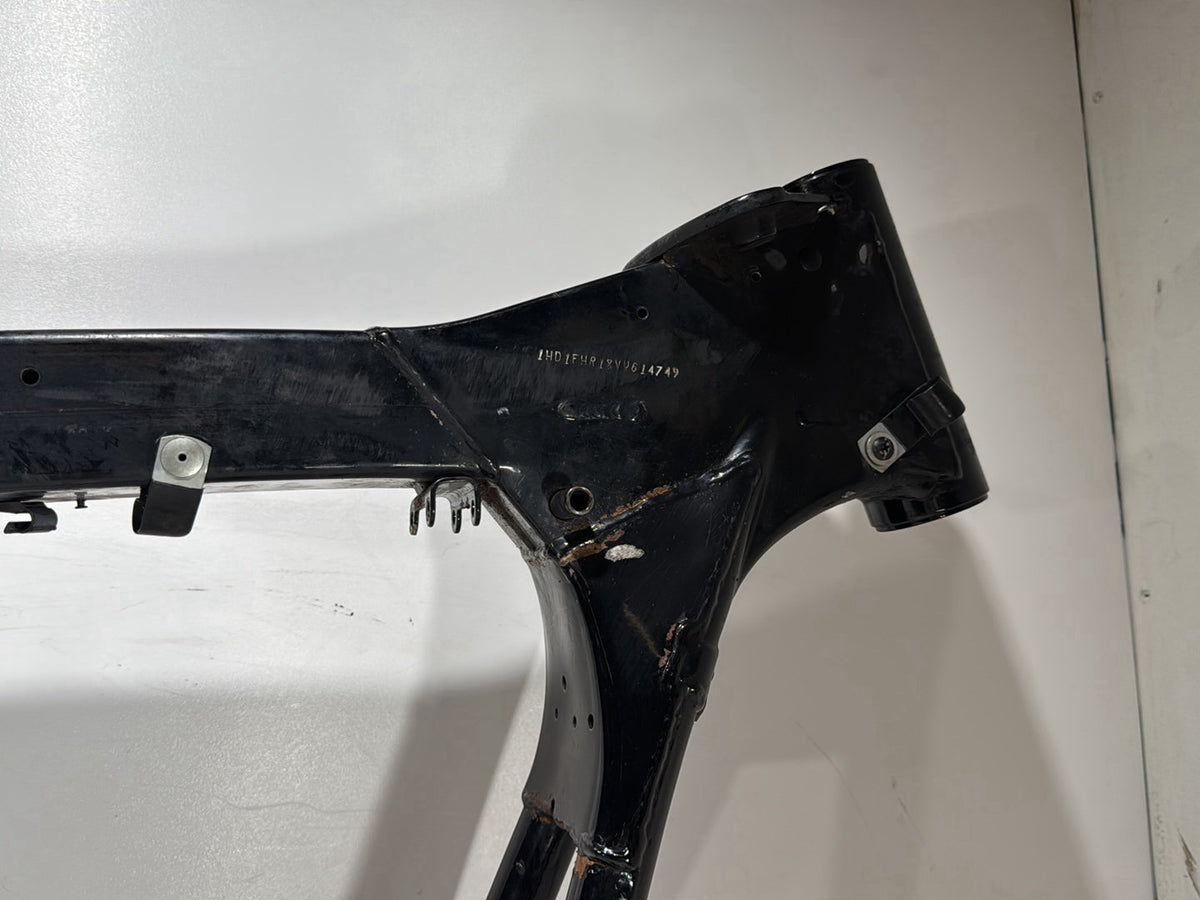 1997 Harley Road King Touring Police FLHPI OEM Body Main Frame Chassis SLVG