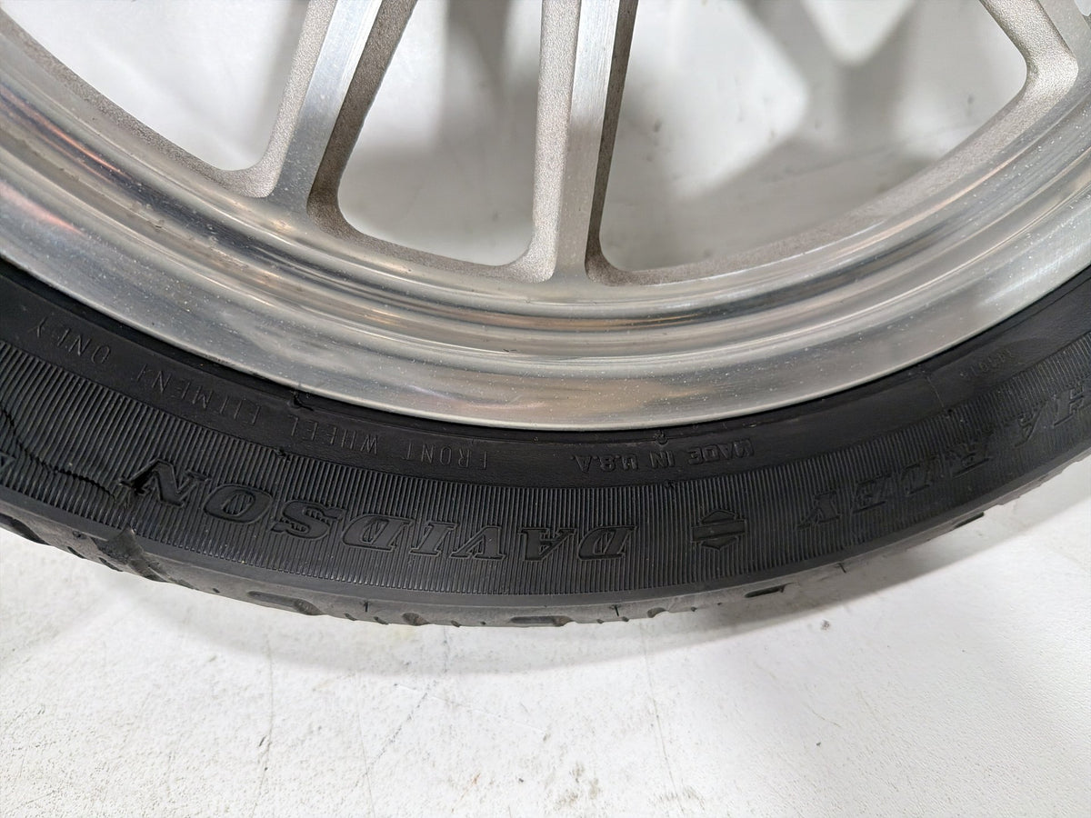 2007 Harley Dyna Super Glide FXD OEM Front & Rear Wheel Rim Tire 17" 19"