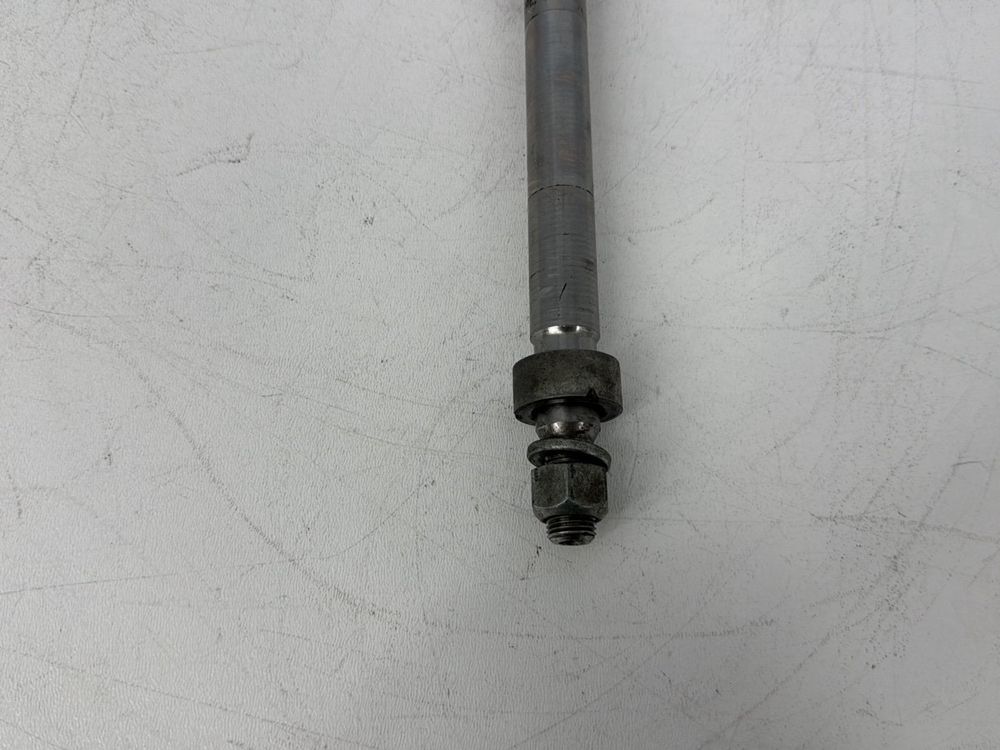 2005 Harley Sportster XL883C 883 Custom OEM Front Wheel Axle Bolt Shaft