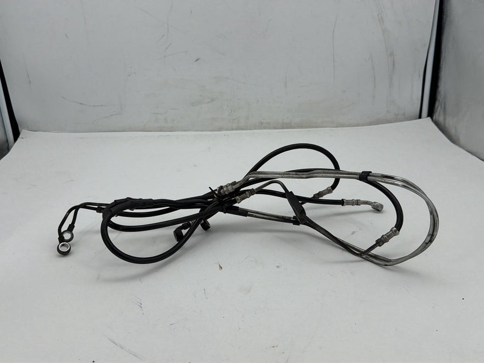 2008 Harley Electra Glide Touring Ultra FLHTCU OEM Front Brake Hose Line Pipe ABS