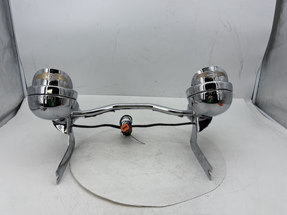 95 Harley Touring Electra Classic OEM Front Turn Signal Indicators Aux Light Bar