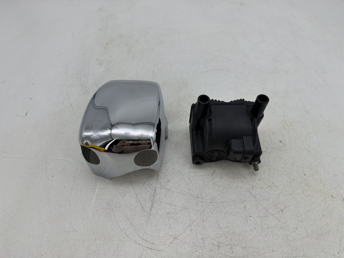 06 Harley Softail Deuce FXSTDI OEM Ignition Coil Spark Igniter w/ Cover 31655-99